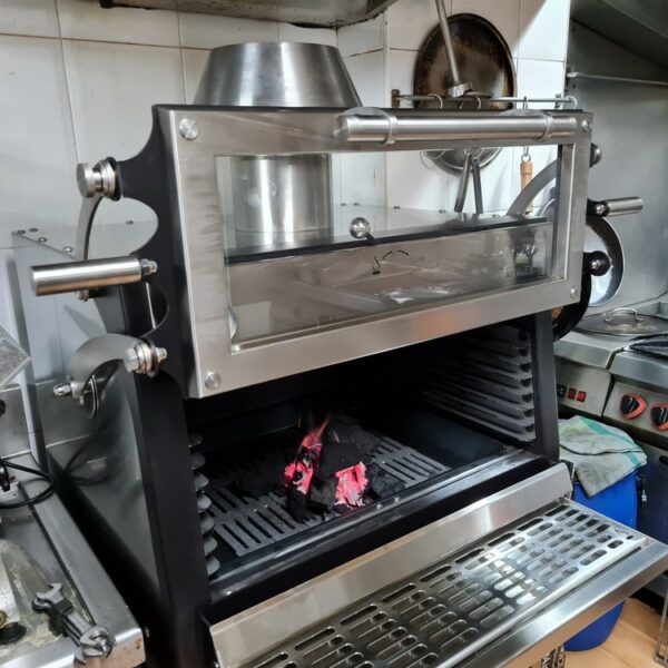 Parrilla de brasa para hosteleria Castellon