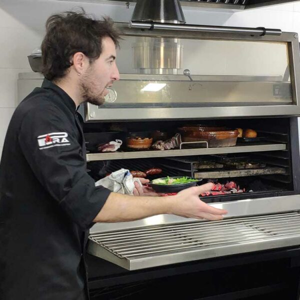 Parrilla de brasas para asador Castellon