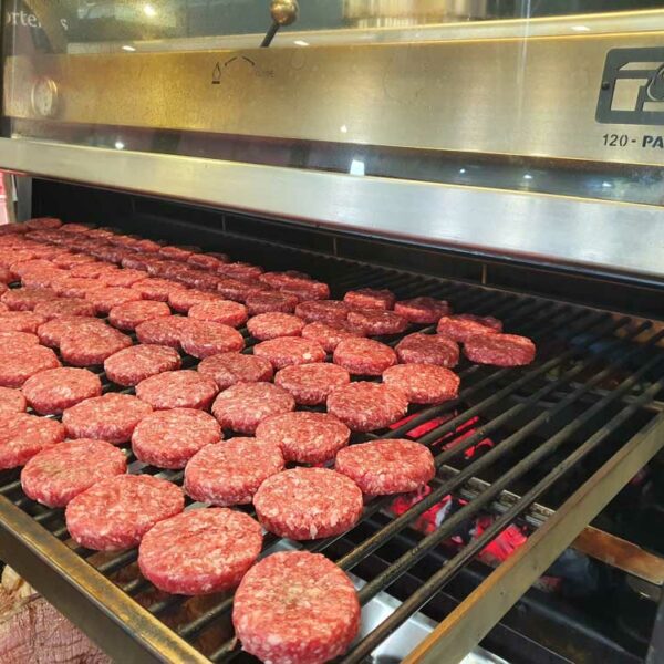 Parrilla de brasas para asador