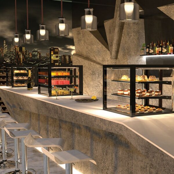 Expositor para pasteleria castellon