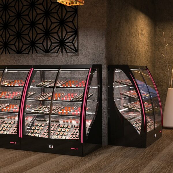 Vitrina de sushi para buffet Castellon