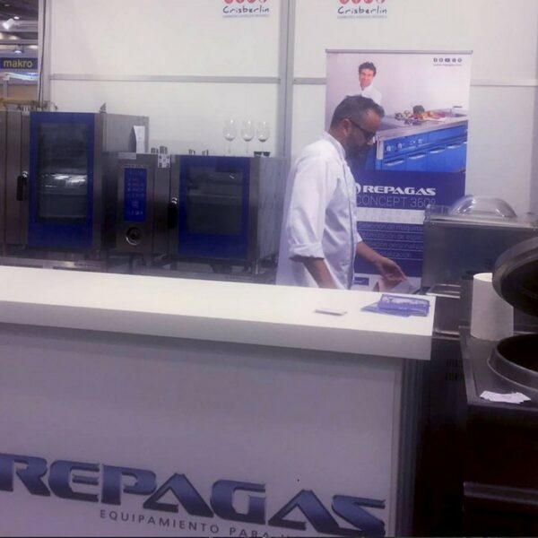 Equipamientos de gas para restaurante