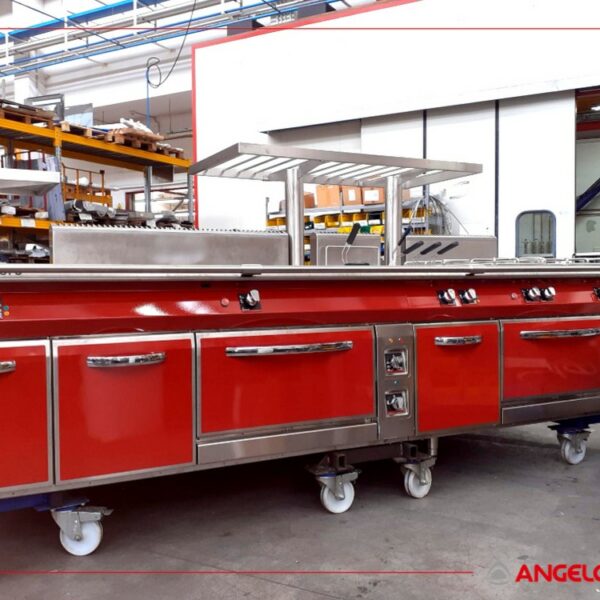 Banco de cocina rojo Castellon