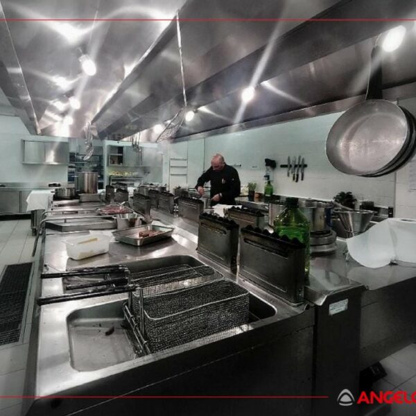 Banco de cocina para restaurante