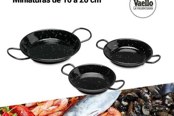 Paellas miniatura para hosteleria